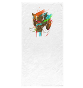 Watercolor Boar Bath Towel - Beyond T-shirts